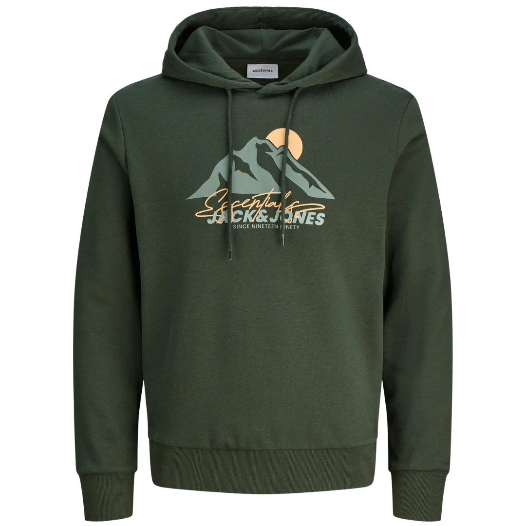 J&J Zeleni Muški Duks JJSUN Sweat Hood